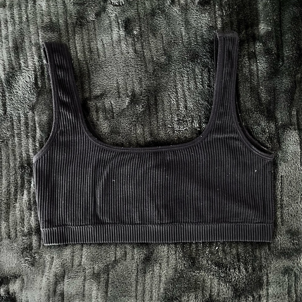Ribbed crop top